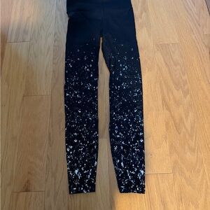 Lululemon Athletica Black Leggings with *holiday special* accents